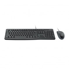 Kit Teclado + Mouse Logitech MK120 USB - Negro 2