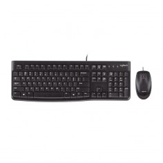 Kit Teclado + Mouse Logitech MK120 USB - Negro