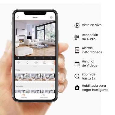 Cámara de Seguridad EZVIZ C3X WiFi – Lente Dual + Visión Nocturna a Color + Inteligencia Artificial