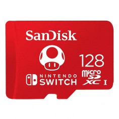Memoria MicroSD SanDisk Ultra 128GB – Especial para Nintendo Switch – Alta Velocidad y Rendimiento