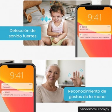Cámara de Seguridad EZVIZ H6 WiFi Inteligente – 5MP (Lente 4 mm)