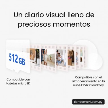 Cámara de Seguridad EZVIZ H6 WiFi Inteligente – 5MP (Lente 4 mm)