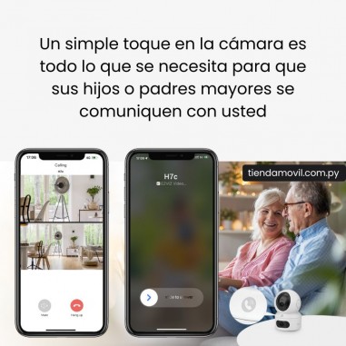 Cámara de Seguridad EZVIZ H7C Dual Cam WiFi – Interior 2K Panorámica