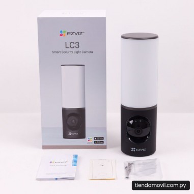 Cámara de Seguridad EZVIZ LC3 WiFi Exterior con Luz Integrada – 2K (4MP)