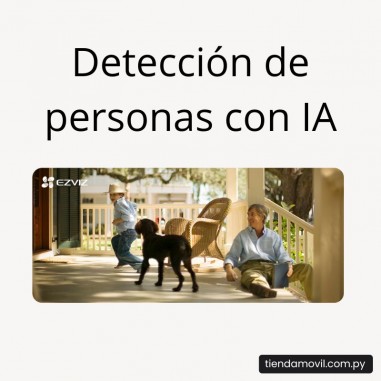 Cámara de Seguridad EZVIZ LC3 WiFi Exterior con Luz Integrada – 2K (4MP)