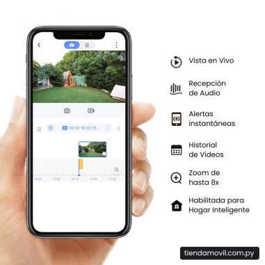 Cámara de Seguridad EZVIZ LC3 WiFi Exterior con Luz Integrada – 2K (4MP)