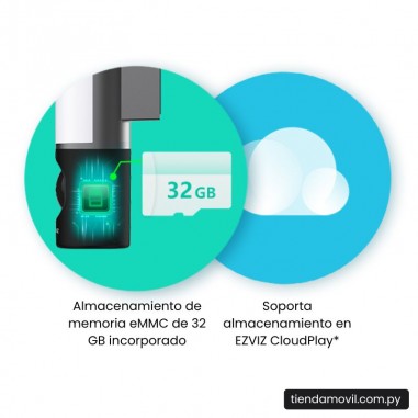 Cámara de Seguridad EZVIZ LC3 WiFi Exterior con Luz Integrada – 2K (4MP)