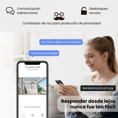 Videoportero Inteligente EZVIZ HP7 2K – Pantalla Táctil & WiFi