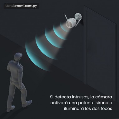 Cámara de Seguridad EZVIZ H3C WiFi para Exterior – 2K+ (4MP)
