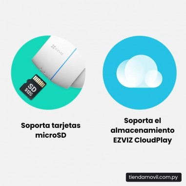 Cámara de Seguridad EZVIZ H3C WiFi para Exterior – 2K+ (4MP)