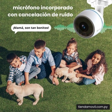 Cámara de Seguridad EZVIZ H3C WiFi para Exterior – Full HD 2MP (Lente 4 mm)