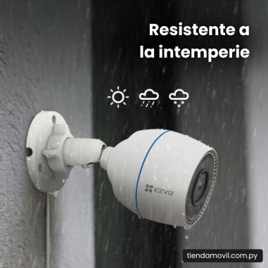 Cámara de Seguridad EZVIZ H3C WiFi para Exterior – Full HD 2MP (Lente 4 mm)