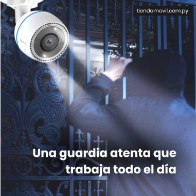 Cámara de Seguridad EZVIZ H3C WiFi para Exterior – Full HD 2MP (Lente 4 mm)