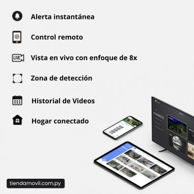 Cámara de Seguridad EZVIZ H3C WiFi para Exterior – Full HD 2MP (Lente 4 mm)
