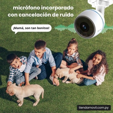 Cámara de Seguridad EZVIZ H3C WiFi para Exterior – Full HD 2MP (Lente 2.8 mm)