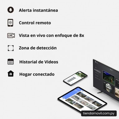Cámara de Seguridad EZVIZ H3C WiFi para Exterior – Full HD 2MP (Lente 2.8 mm)