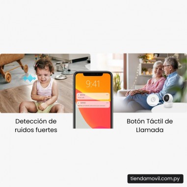 Cámara de Seguridad EZVIZ H6C 4MP WiFi para Interior 360° FHD