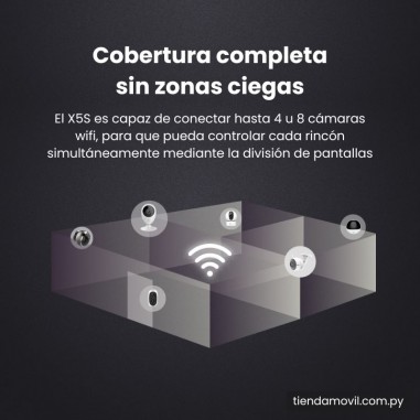 NVR EZVIZ Inalámbrico con HDMI + VGA – 8 Canales WiFi
