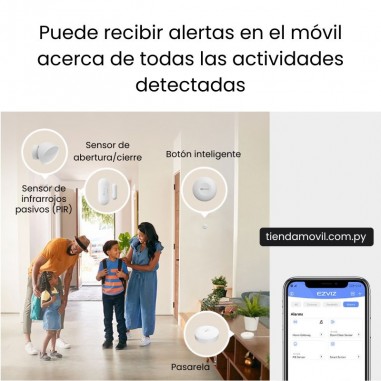 Kit de Sensores de Alarma EZVIZ – Protección Inteligente para tu Hogar