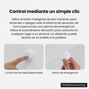 Kit de Sensores de Alarma EZVIZ – Protección Inteligente para tu Hogar