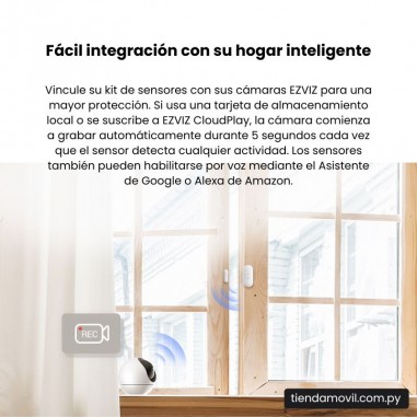 Kit de Sensores de Alarma EZVIZ – Protección Inteligente para tu Hogar