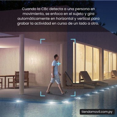 Cámara de Seguridad EZVIZ C8C Panorámica para Exterior – Full HD 2MP