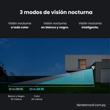 Cámara de Seguridad EZVIZ H8C 4G Exterior – 3MP – Movimiento Pan & Tilt