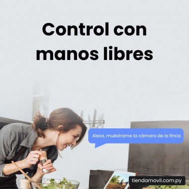 Cámara de Seguridad EZVIZ H8C 4G Exterior – 3MP – Movimiento Pan & Tilt