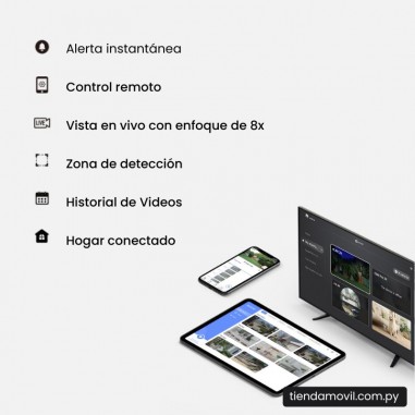 Cámara de Seguridad EZVIZ H6C WiFi Inteligente – Full HD 2MP