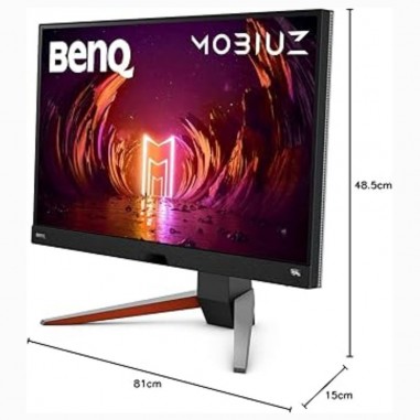 Monitor Gamer BenQ MOBIUZ EX240N 24" FHD – 165Hz, 1ms, Panel VA, FreeSync Premium