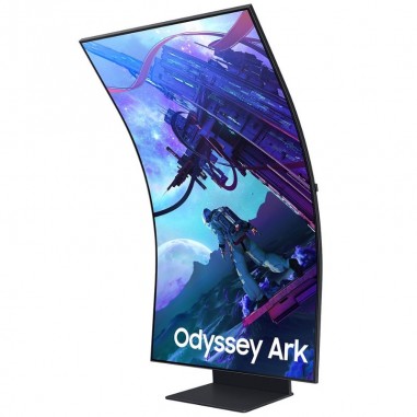 Monitor Gamer Samsung 55" Odyssey Ark UHD Curvo – Quantum Mini LED, 165Hz, 1ms, HDR10+