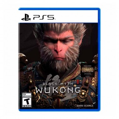 Juego PS5 – Black Myth: Wukong – Digital Deluxe Edition – Mitología, Combate y Leyenda en un Solo Camino