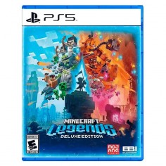 Juego PS5 – Minecraft Legends: Deluxe Edition – Estrategia y Aventuras en el Mundo de Minecraft