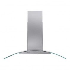 Campana Extractor y Purificador Cadence Inspire de Cristal Curvo 90CM
