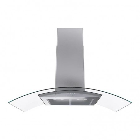 Campana Extractor y Purificador Cadence Inspire de Cristal Curvo 90CM