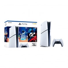 Consola Sony PlayStation 5 Slim 1TB con Lector de Disco – Bundle Astro Bot + Gran Turismo 7 2