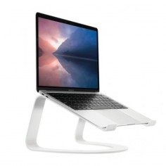 Soporte De Metal Curvo Para Macbook Black. El Mejor precio del País.