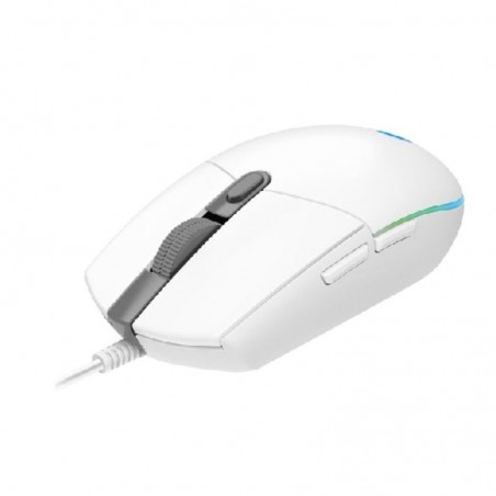 Mouse Gamer Logitech G203 RGB - Blanco. Tienda oficial en Paraguay
