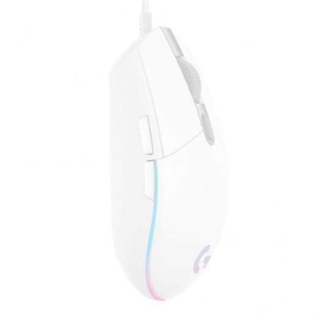 Mouse Gamer Logitech G203 RGB - Blanco. Tienda oficial en Paraguay