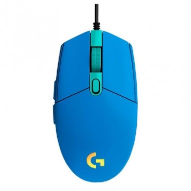 Mouse Gamer Logitech G203 RGB - Azul. El Mejor precio del País.