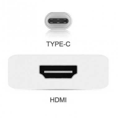 Adaptador AON USB-C a HDMI hembra. Al mejor precio en el Paraguay