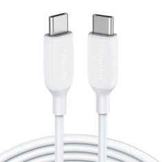 Cable Anker USB-C a USB-C 2.0 60W 1.8M Blanco