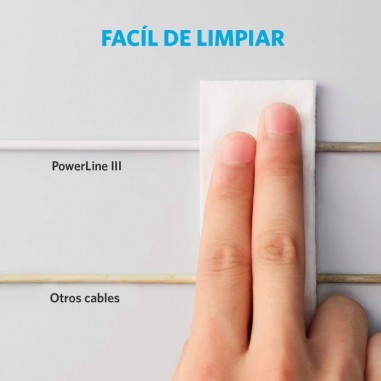 Cable Anker USB-C a USB-C 2.0 60W 1.8M Blanco