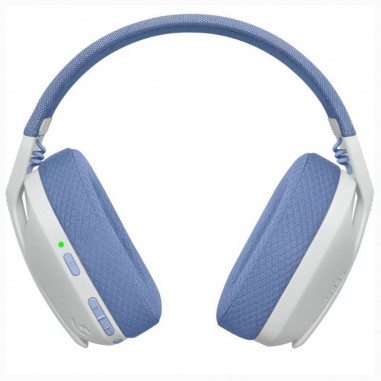 Auricular Gamer Logitech G435 Lightspeed Wireless – Ultraligero, Sonido Inmersivo – Blanco
