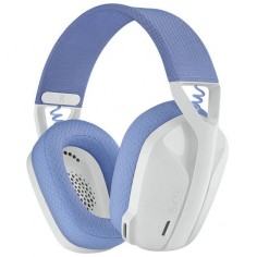 Auricular Gamer Logitech G435 Lightspeed Wireless – Ultraligero, Sonido Inmersivo – Blanco