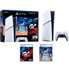 Consola Sony PlayStation 5 Slim 825GB Digital – Bundle Astro Bot + Gran Turismo 7