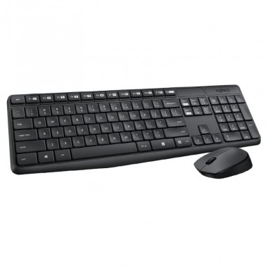 Kit Teclado + Mouse Logitech MK235 – Wireless – Negro