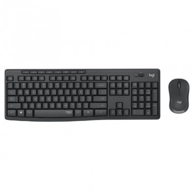 Kit Teclado + Mouse Logitech MK295 – Wireless – Silent – Negro