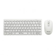 Teclado + Mouse FTXGK03 – Wireless – Blanco