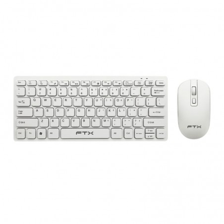 Teclado + Mouse FTXGK03 – Wireless – Blanco
